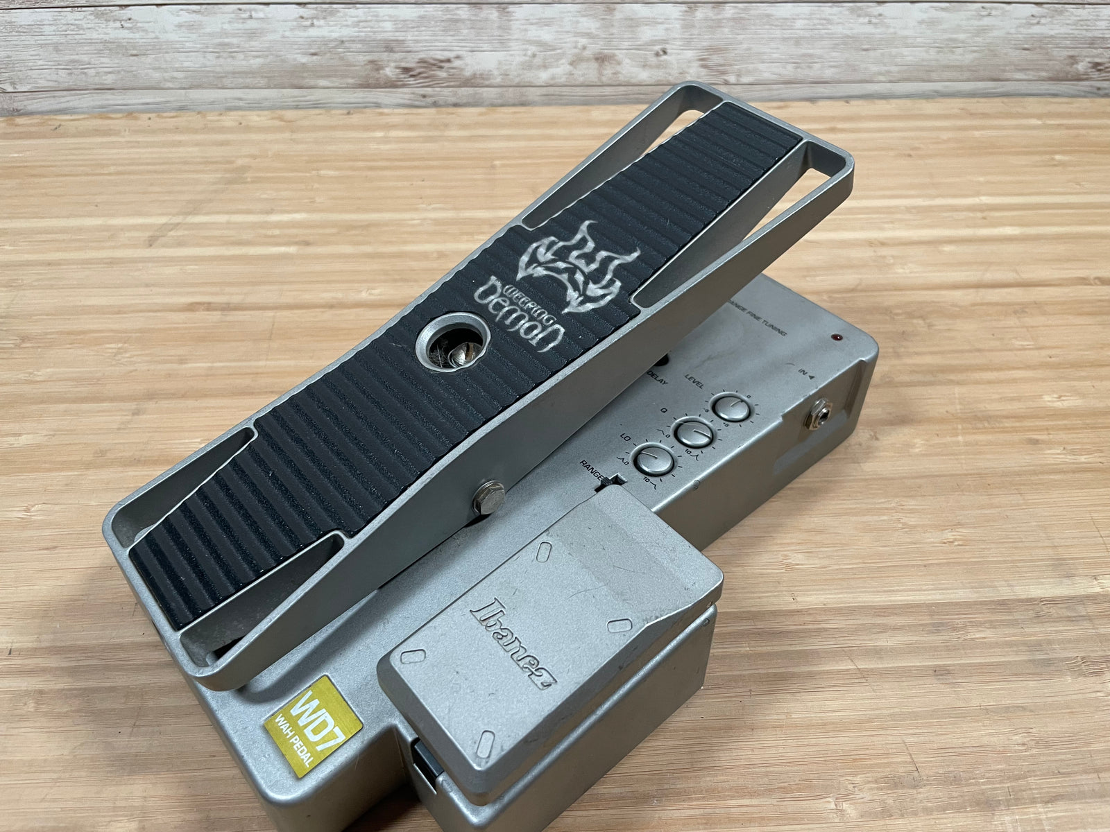 ibanez demon wah pedal Ibanez WD7 Weeping Demon Wah Pedal Used