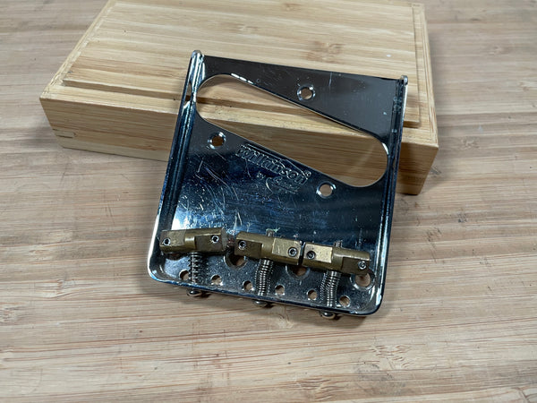 Wilkinson Telecaster Bridge with Compensated Saddles Used