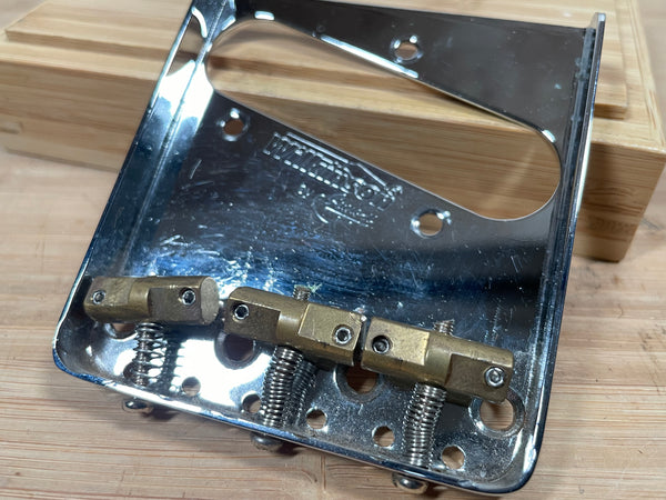 Wilkinson Telecaster Bridge with Compensated Saddles Used