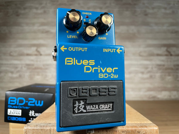 Boss BD-2W Blues Driver Waza Craft Used