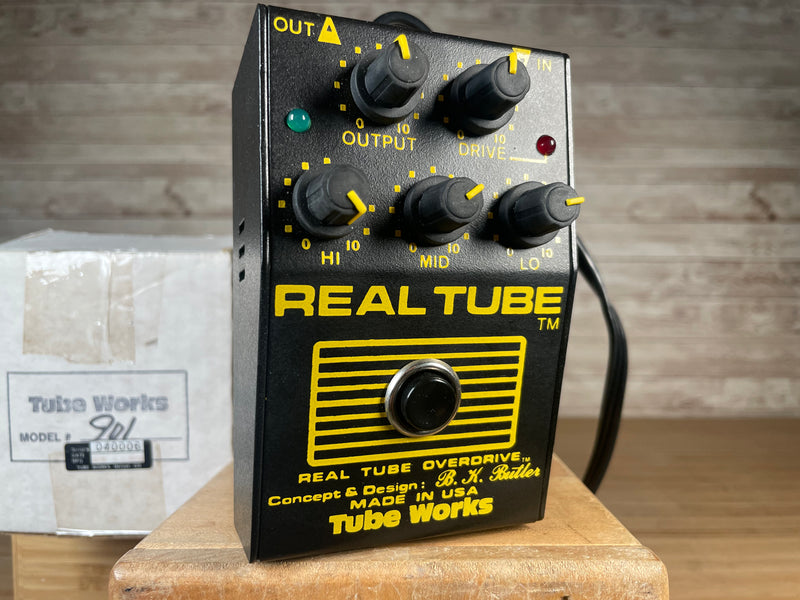 kampo tube pedal 901 Tube Works Real Tube 901 by BK Butler 5-Knob Overdrive Used