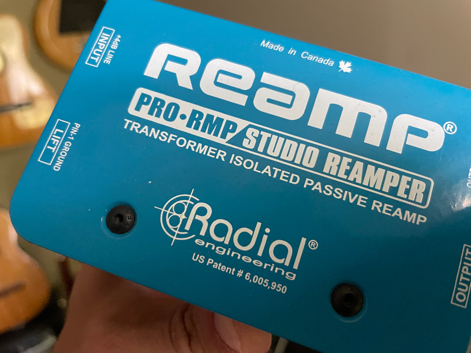 Radial PRO-RMP Reamp Box Used Toronto, ON | Cask Music
