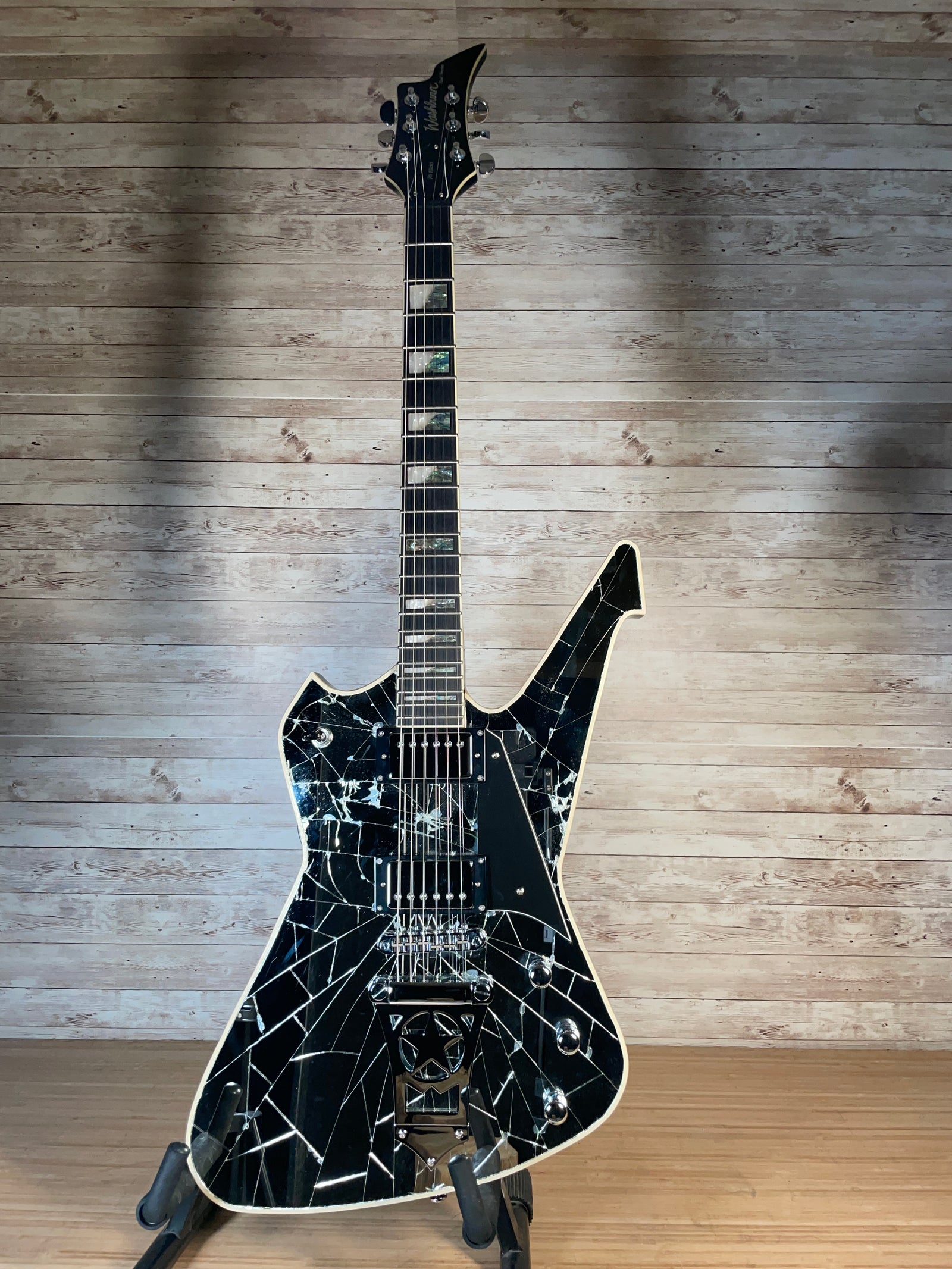 Washburn PS1800 Paul Stanley Cracked Mirror Used Toronto