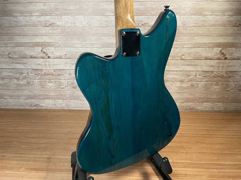 Caxton Guitar Custom Blue Offset