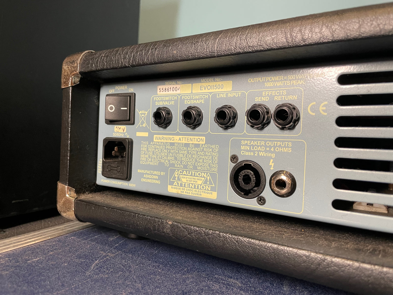 Ashdown EVO-II 500 Bass Head Used Toronto, ON | Cask Music