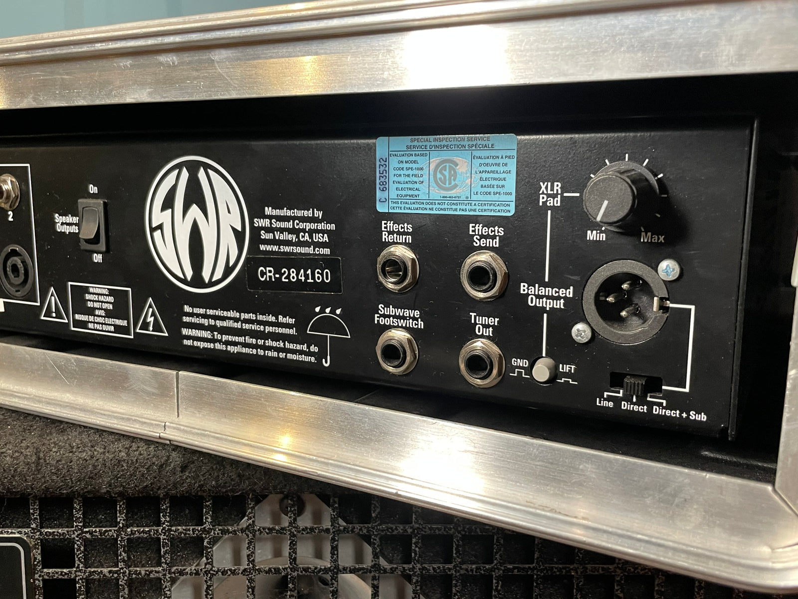 SWR 550X Hybrid Bass Head Used Toronto, ON | Cask Music
