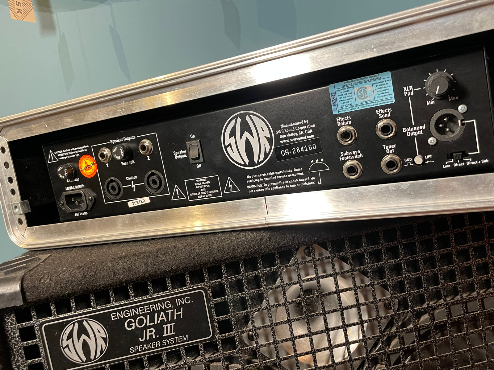 SWR 550X Hybrid Bass Head Used Toronto, ON | Cask Music
