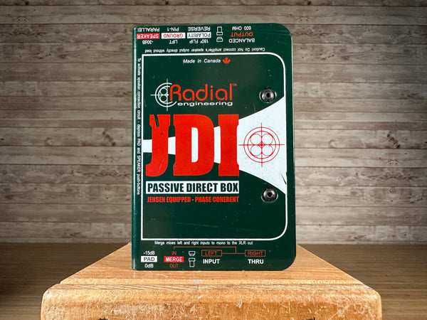 Radial JDI Passive Direct Box Used