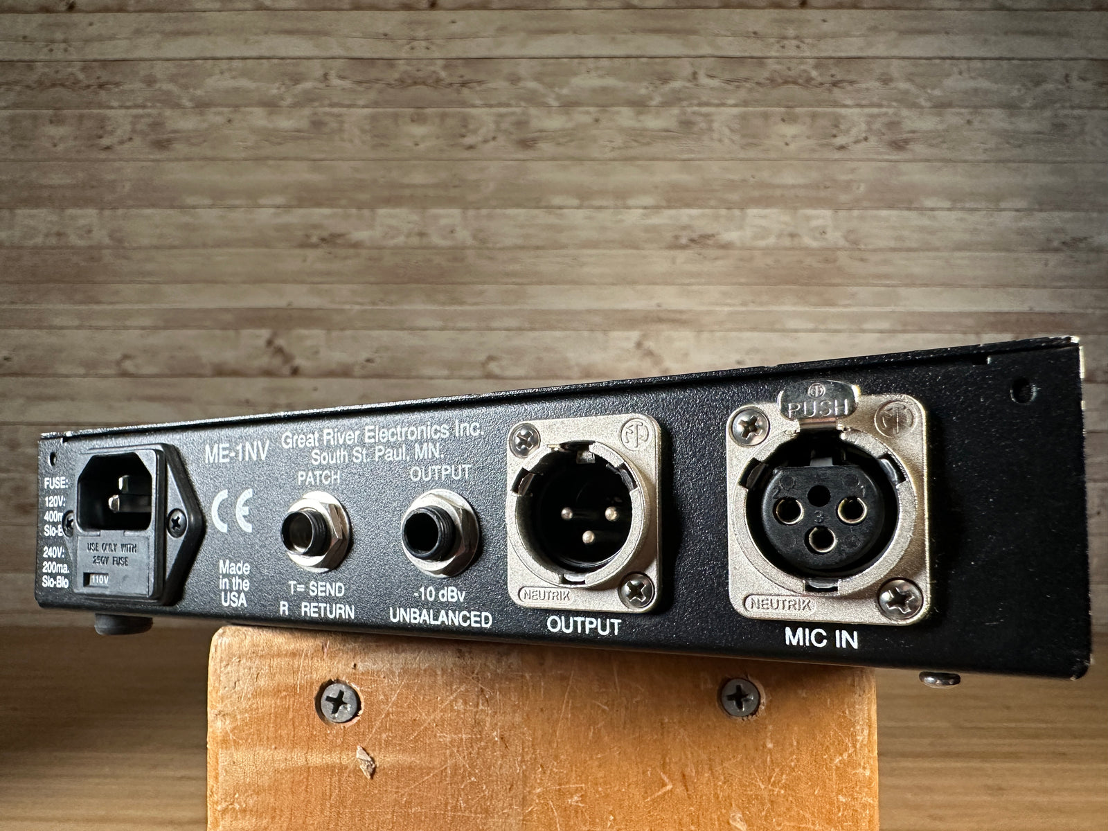 [未使用]Great  ME-1NV Great River ME-1NV Single Channel Microphone Preamp