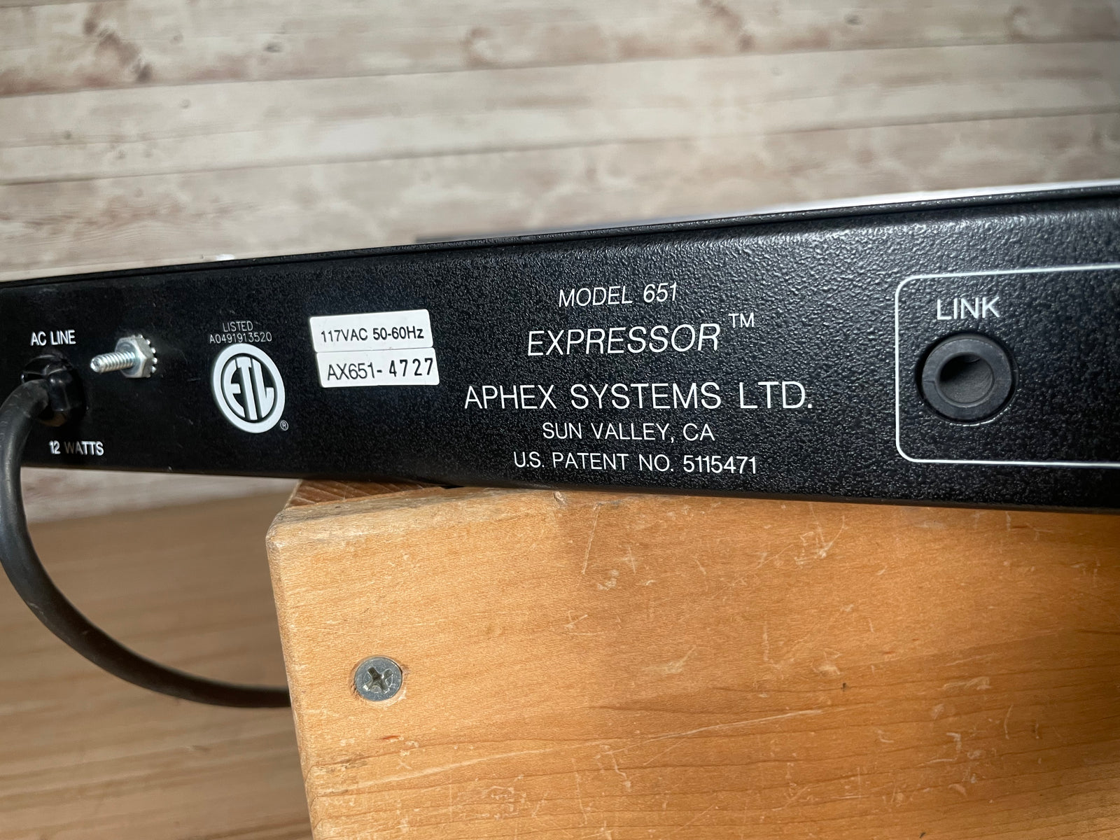 Aphex 661 Expressor Valve-Based Compressor Used Toronto, ON