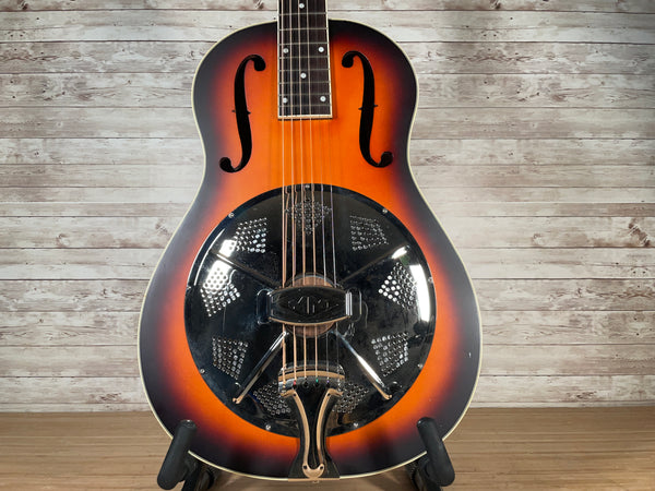 Michael Messer MM Blues '28 Biscuit Bridge Resonator Used