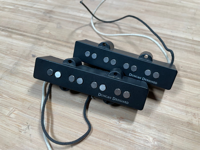 Duncan Designed Jazz Bass Pickup Pair Used