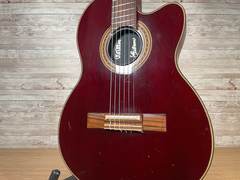 Gibson Chet Atkins CE Nylon Wine Red Used