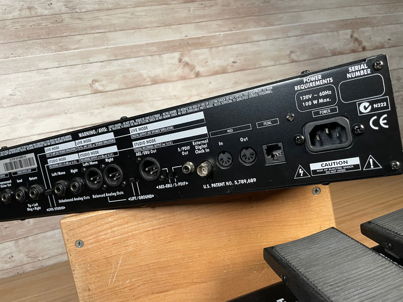 Line 6 POD Pro Rack Unit + Floor Controller Used