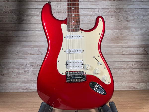 Squier Affinity Strat HSS Candy Apple Red Used