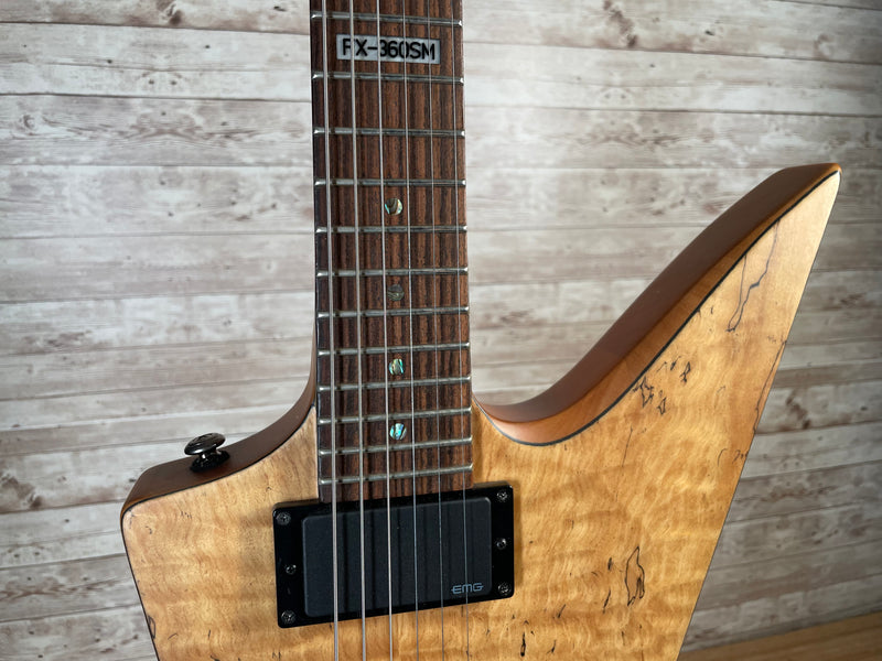 LTD FX-360SM Spalted Maple Used