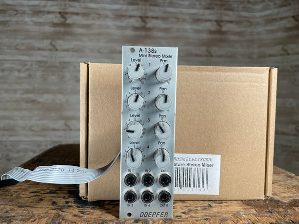 Doepfer A-138S Stereo Mixer with Box Used