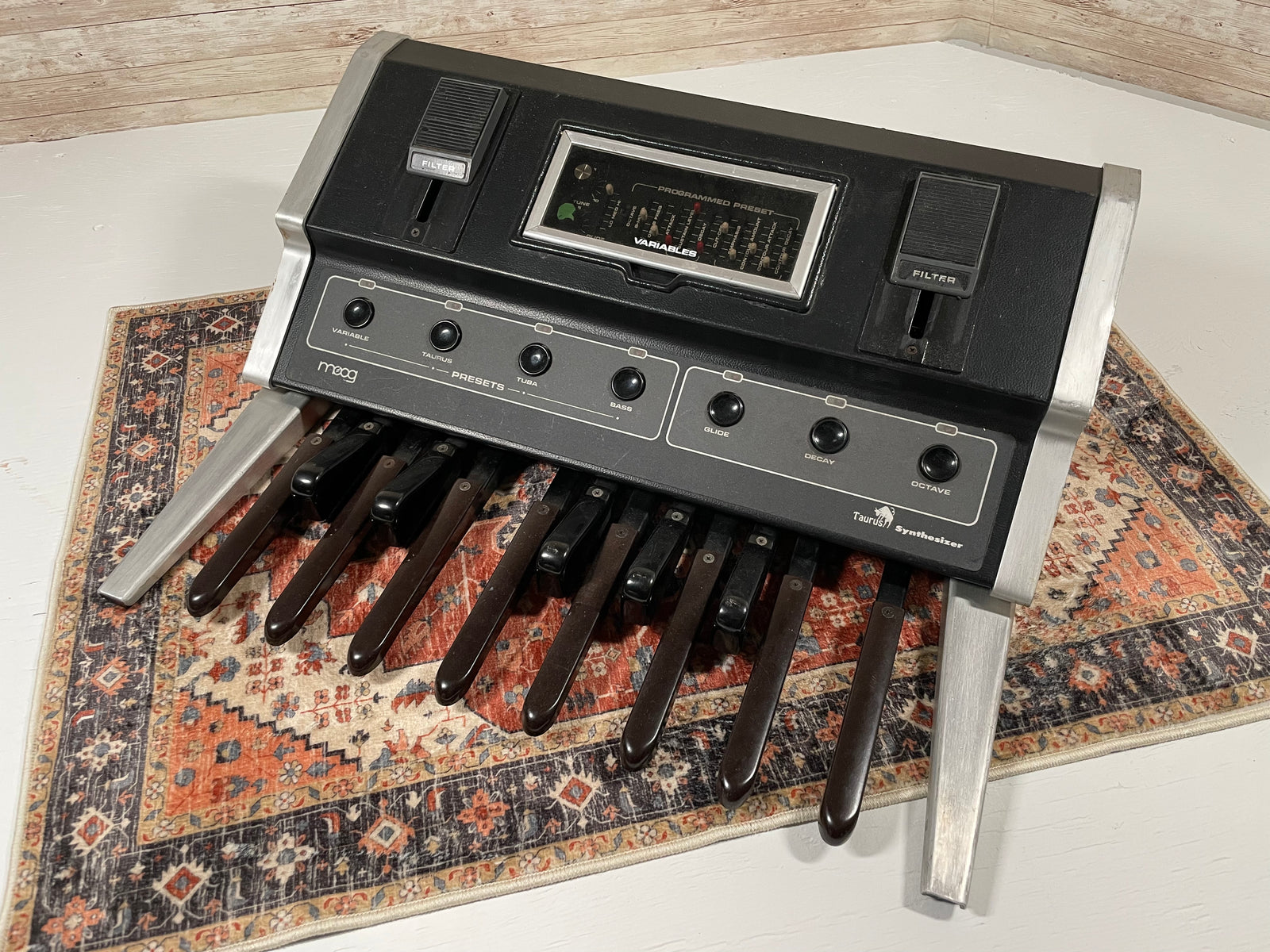 Moog Taurus 1970s with Custom Flight Case Used Hamilton, ON