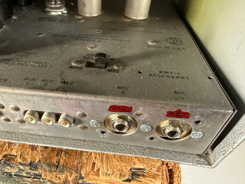 Bogen Challenger CHB100 Tube Amp Modified Used