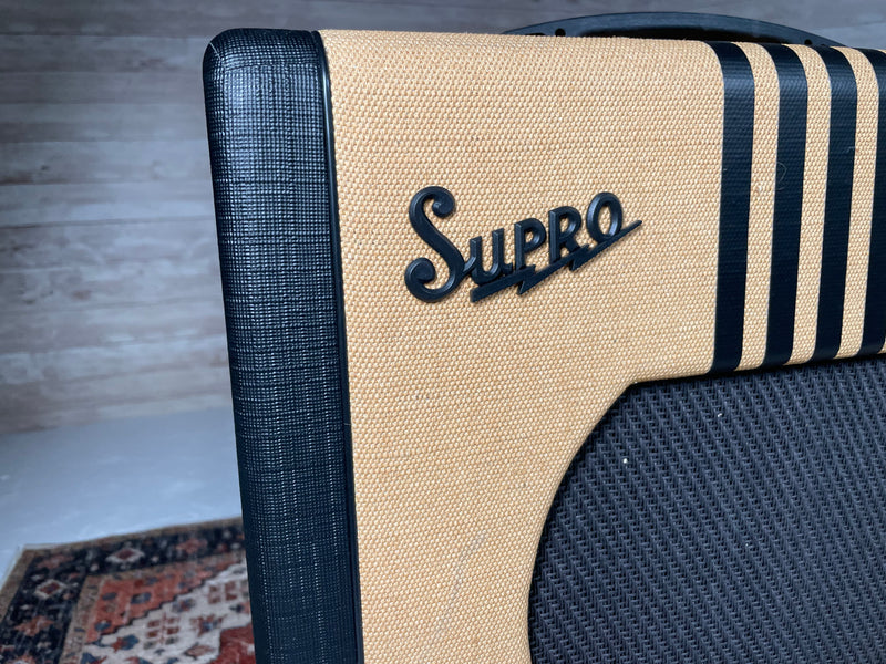 Supro Delta King 10 Tube Combo Tweed Used