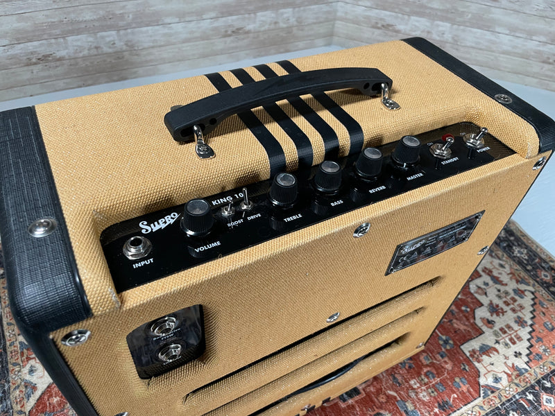 Supro Delta King 10 Tube Combo Tweed Used