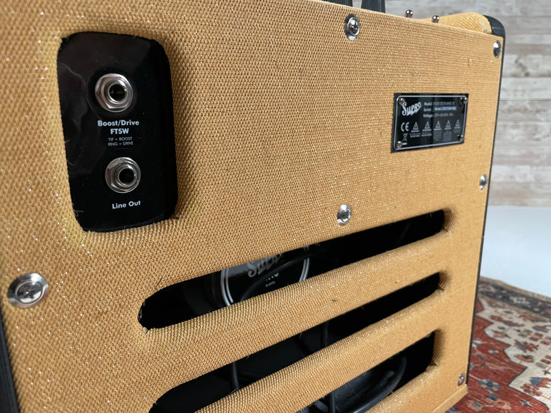 Supro Delta King 10 Tube Combo Tweed Used