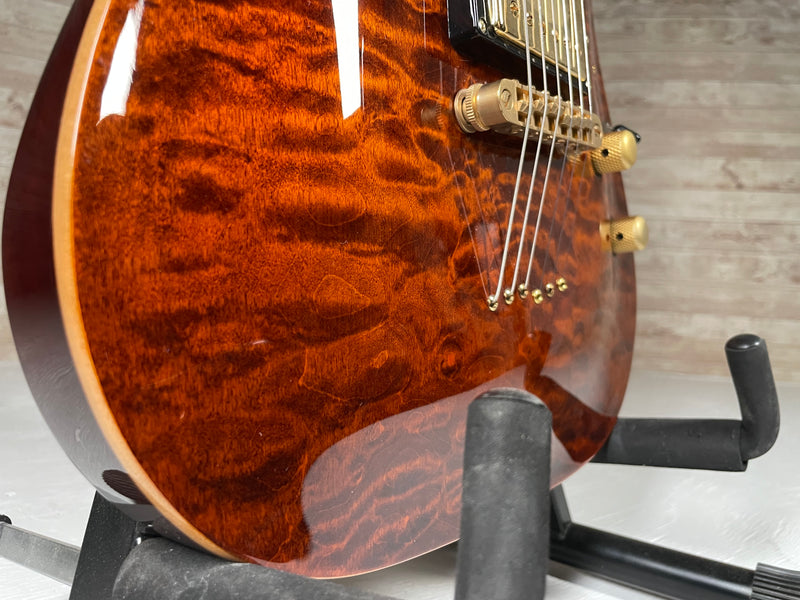 Schecter C-1 Classic Amber Quilt Used