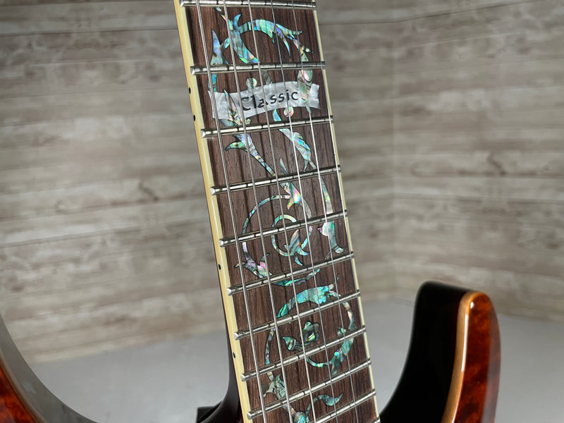 Schecter C-1 Classic Amber Quilt Used