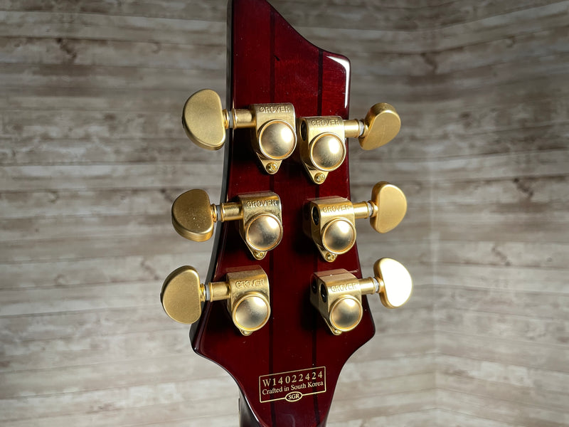 Schecter C-1 Classic Amber Quilt Used