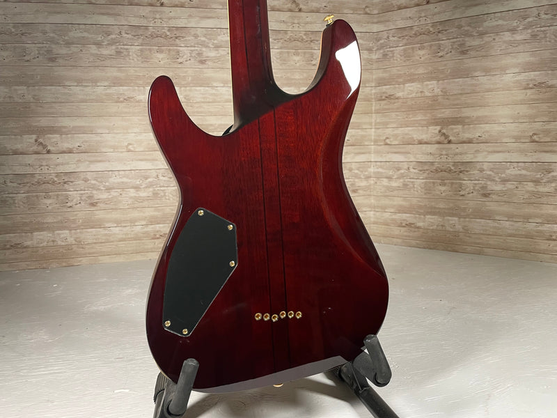 Schecter C-1 Classic Amber Quilt Used
