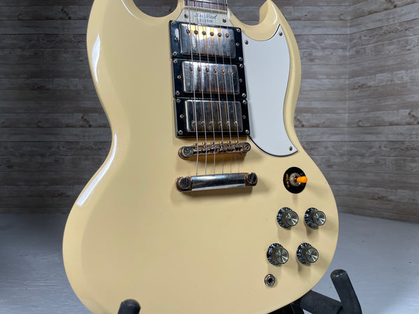 Epiphone G-400 Les Paul Custom Antique White Used