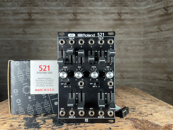 Roland System-500 521 Dual VCF with Original Box Used