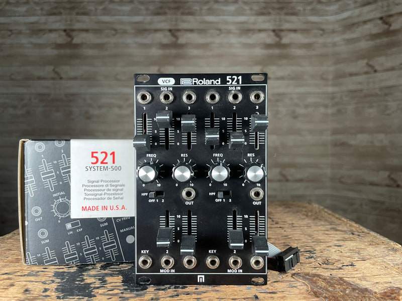 Roland System-500 521 Dual VCF with Original Box Used
