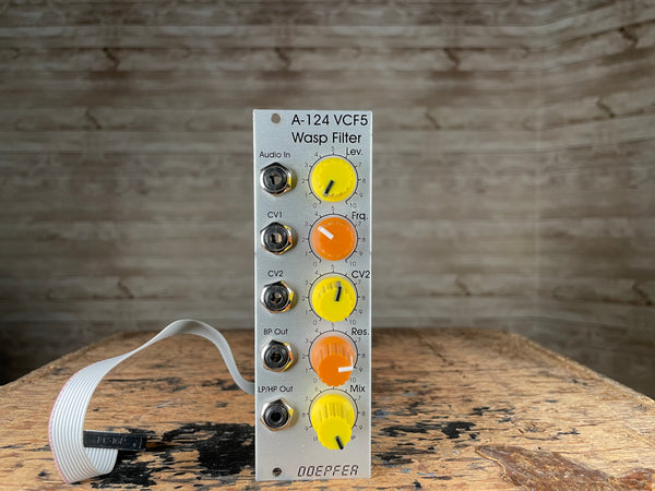 Doepfer A-124 VCF5 Wasp with Custom Knobs Used
