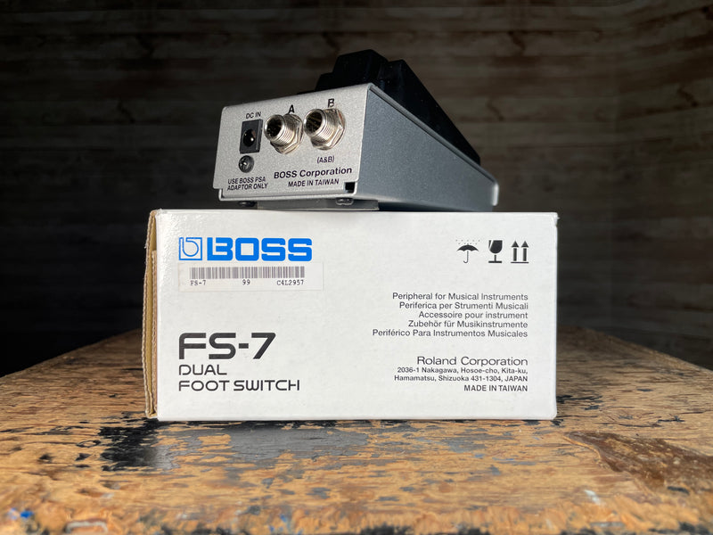 Boss FS-7 Dual Footswitch Used