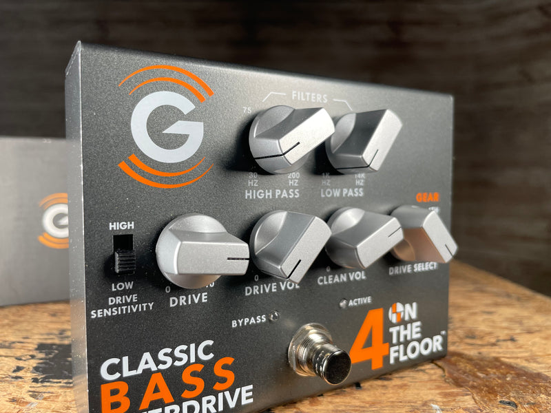 Genzler 4 On the Floor Bass Overdrive with Original Box Used