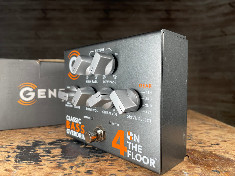 Genzler 4 On the Floor Bass Overdrive with Original Box Used