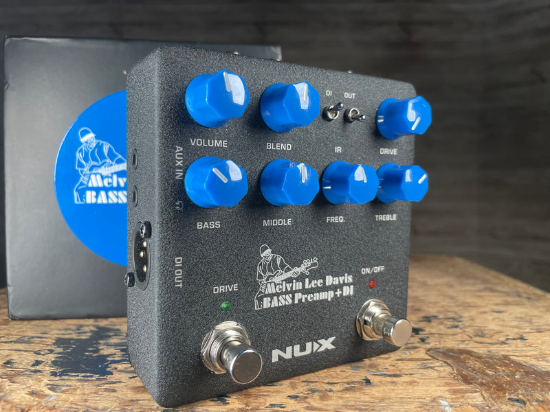 NUX Melvin Lee Davis Bass Pre + DI with Original Box Used