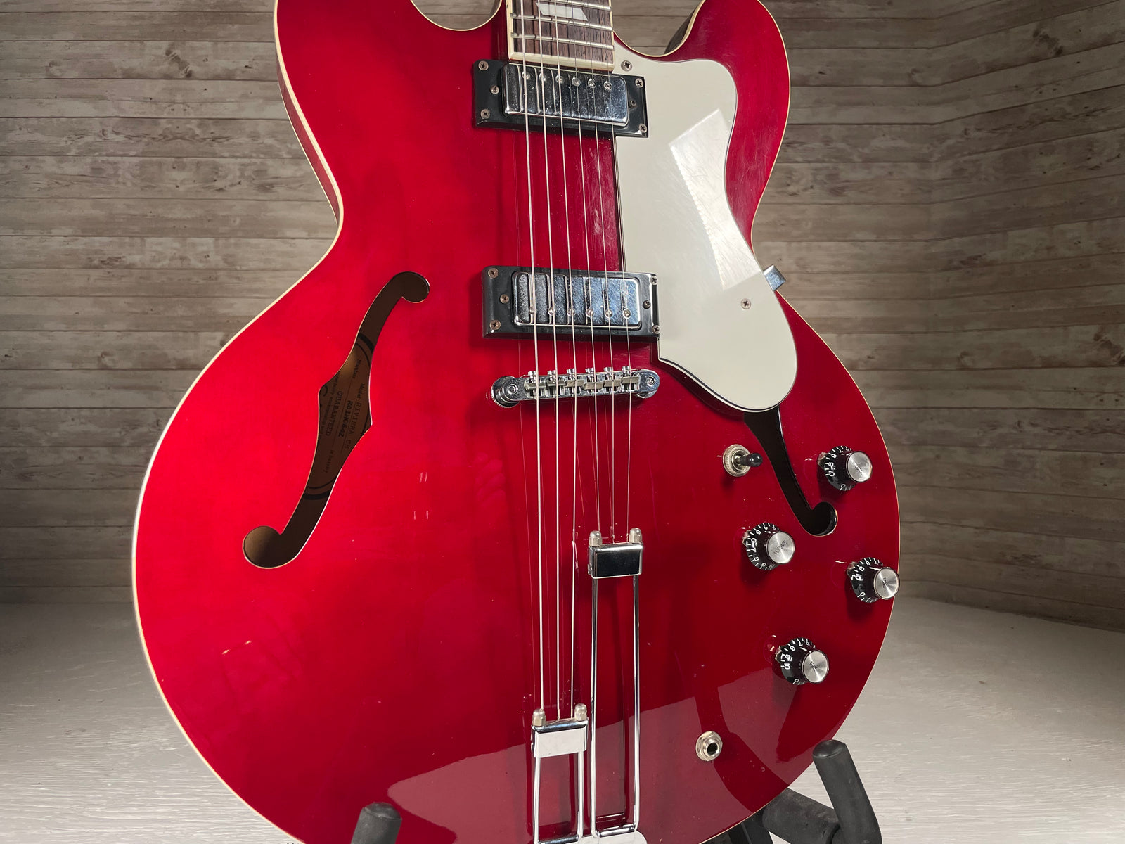 Epiphone Riviera 2001 Cherry MIK Used – Cask Music