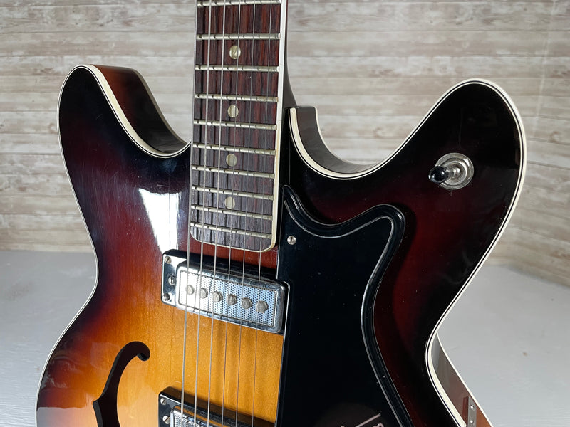 Hagstrom Viking 1960s Sunburst Used