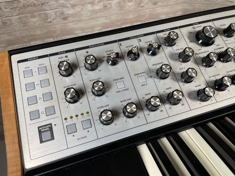 Moog Sub Phatty with Custom Hardwood Panels Used