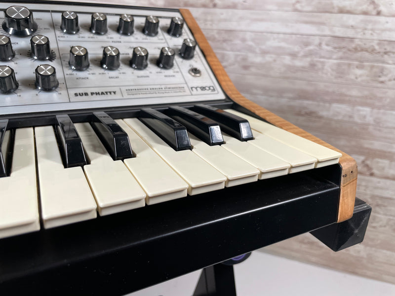 Moog Sub Phatty with Custom Hardwood Panels Used
