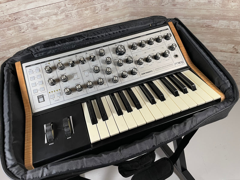 Moog Sub Phatty with Custom Hardwood Panels Used