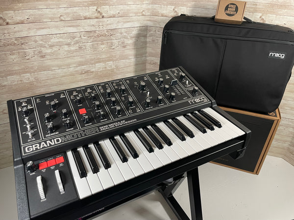 Moog Grandmother Dark Edition with MIDIVolts CV Controller Used