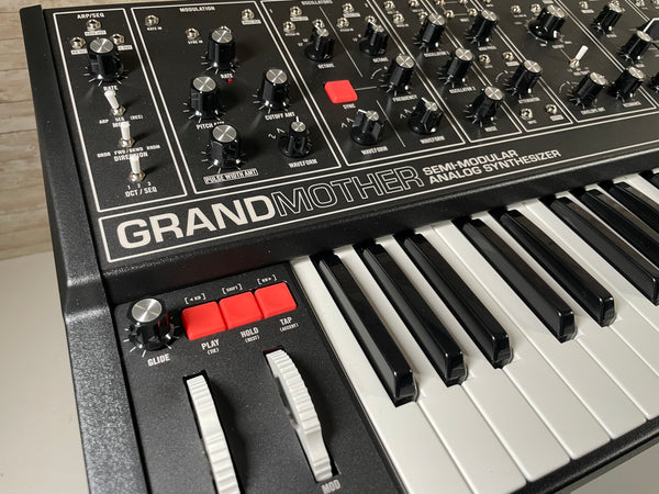 Moog Grandmother Dark Edition with MIDIVolts CV Controller Used