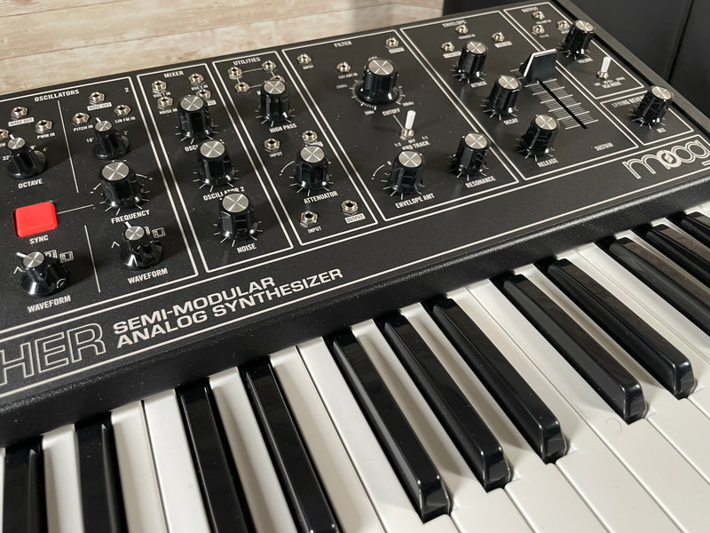 Moog Grandmother Dark Edition with MIDIVolts CV Controller Used