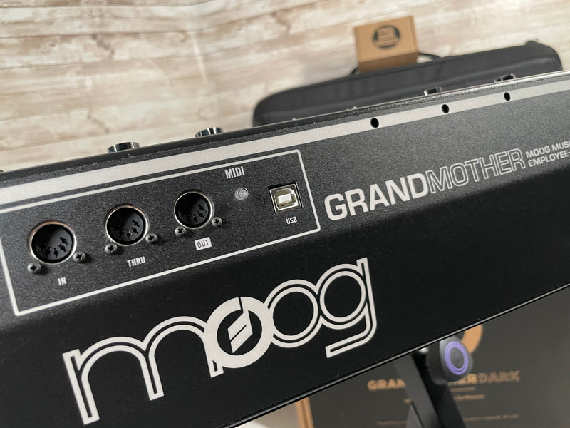 Moog Grandmother Dark Edition with MIDIVolts CV Controller Used