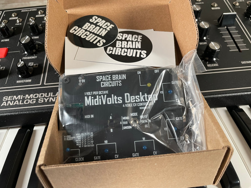 Moog Grandmother Dark Edition with MIDIVolts CV Controller Used