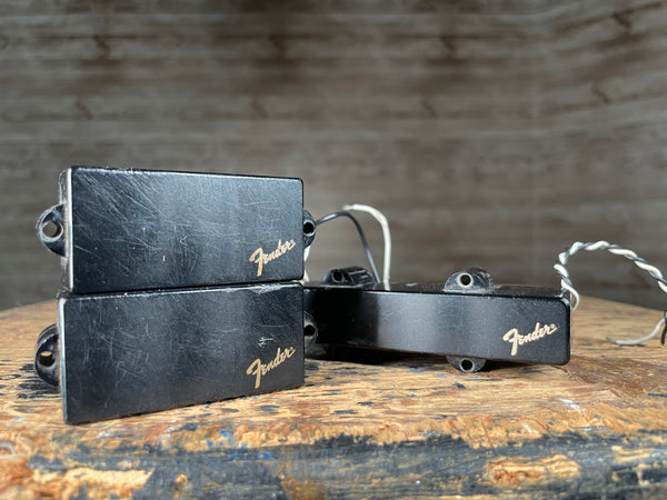 Fender Japan 1980s P/J Bass Pickup Set Used