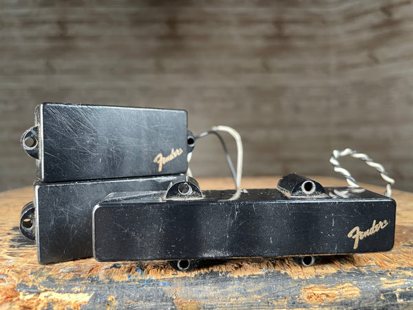 Fender Japan 1980s P/J Bass Pickup Set Used